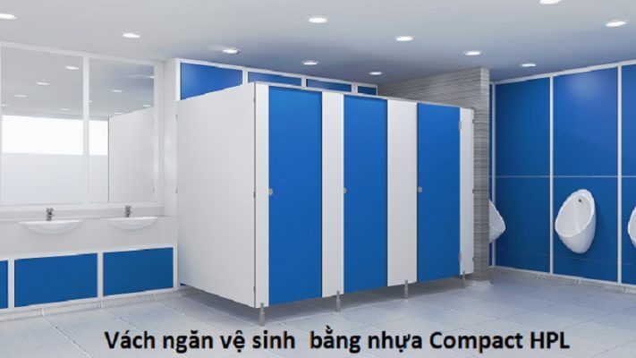 Vách ngăn vệ sinh bằng nhựa Compact HPL