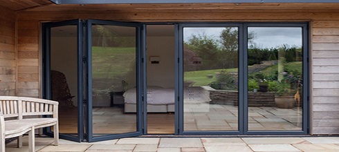 Cửa xếp trượt nhôm Xingfa Phú Hoàng Nam