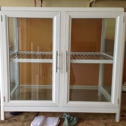 Tủ bếp nhôm kính nhỏ 7 Mẫu tủ nhôm kính nhỏ đẹp