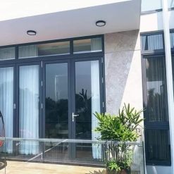 Mẫu cửa nhôm Xingfa 4 cánh mở đẹp