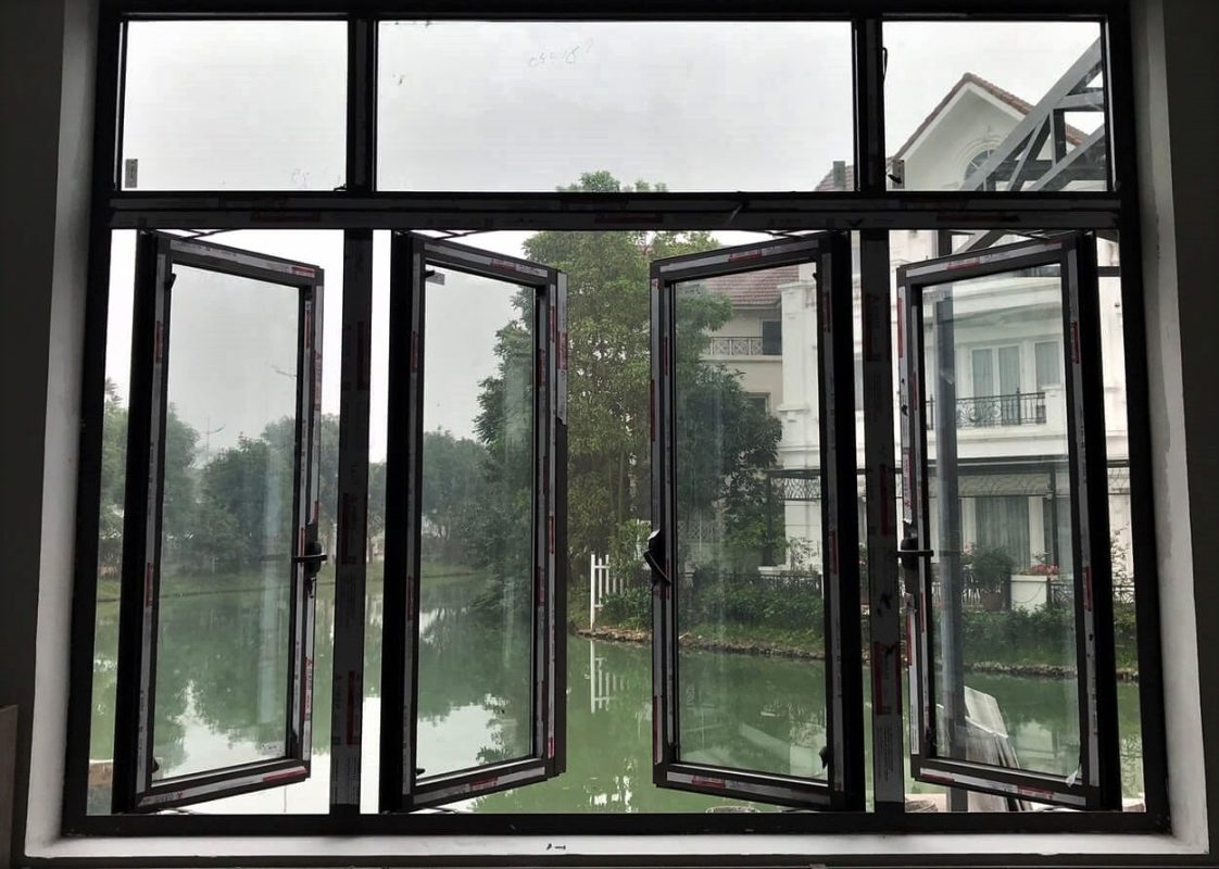 Cửa sổ nhôm Xingfa mở quay
